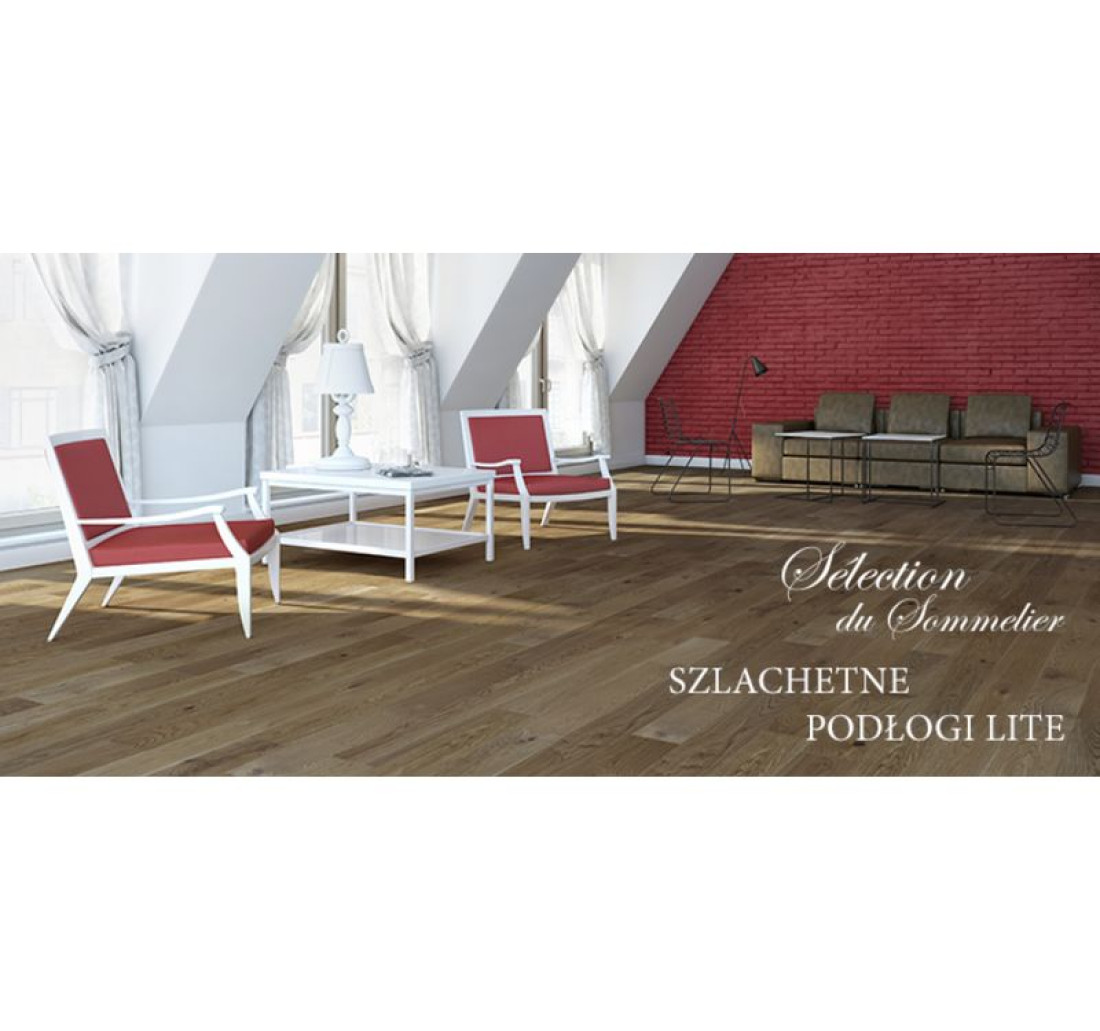 SÉLECTION DU SOMMELIER - solidne lite podłogi drewniane Baltic Wood