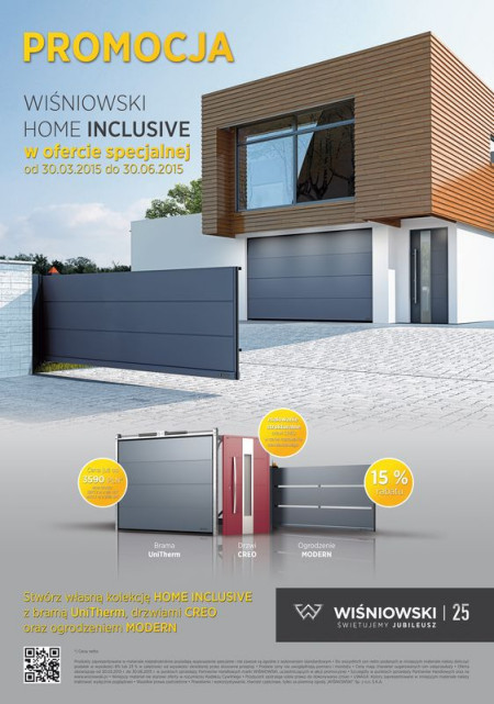 Promocja kolekcji Wiśniowski Home Inclusive trwa do 30.06.2015