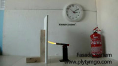 Test odporności ogniowej płyty magnezowej MgO