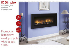 Promocja kominków elektrycznych firmy Glen Dimplex do 22.07.2015
