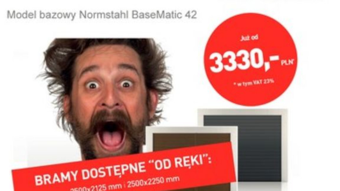 Bramy Normstahl BaseMatic 42 już od 3330 zł