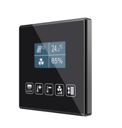 IDE przedstawia Square TMD Display - przycisk dotykowy pojemnościowy KNX