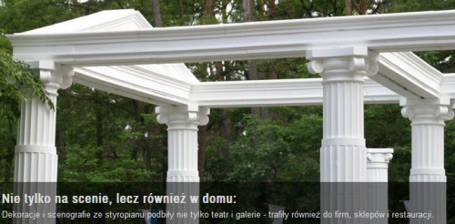 Listwy i gzymsy styropianowe Styro do wykończenia elewacji zewnętrznej budynków