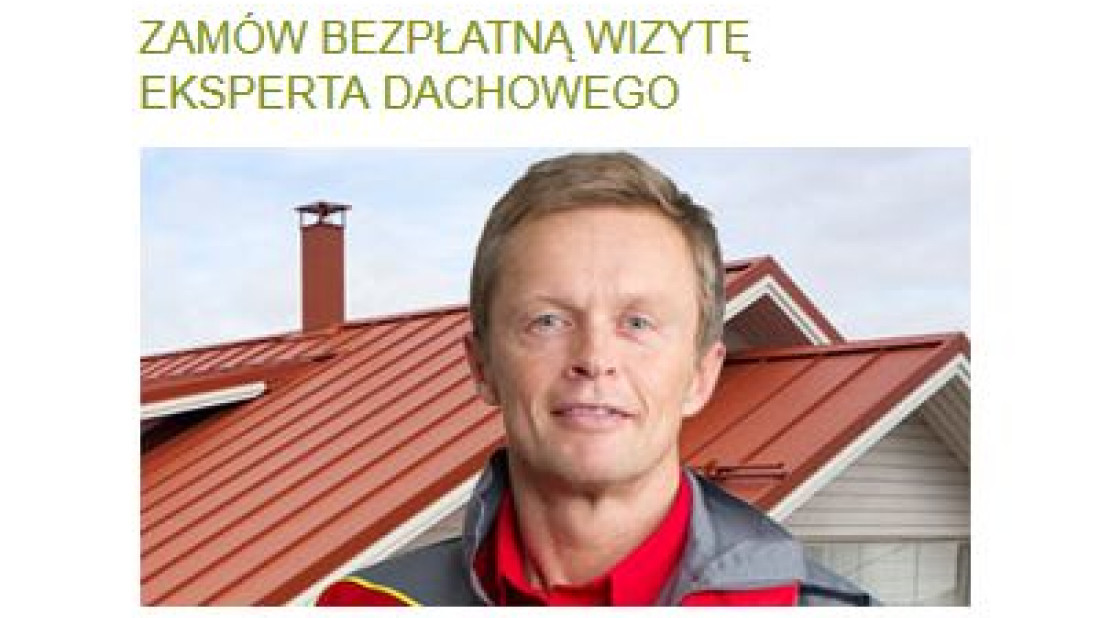 Zamów bezpłatną wizytę eksperta dachowego Ruukki