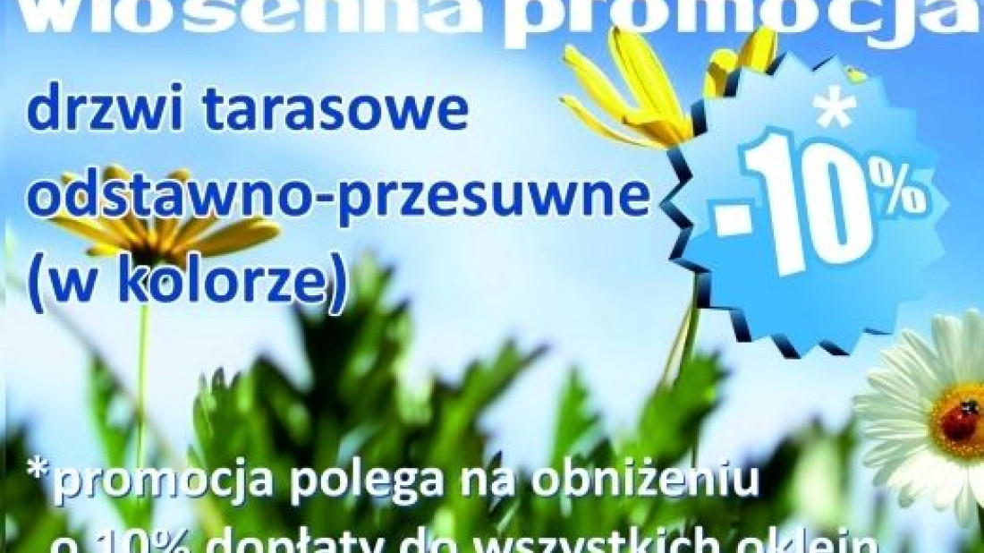 Wiosenna promocja firmy Redan