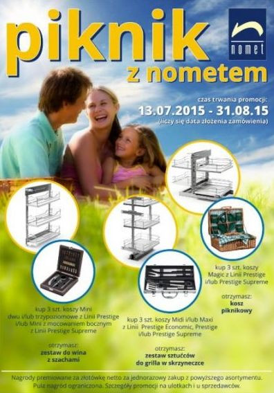 Piknik z nometem - czas trwania promocji: 13.07 - 31.08.2015