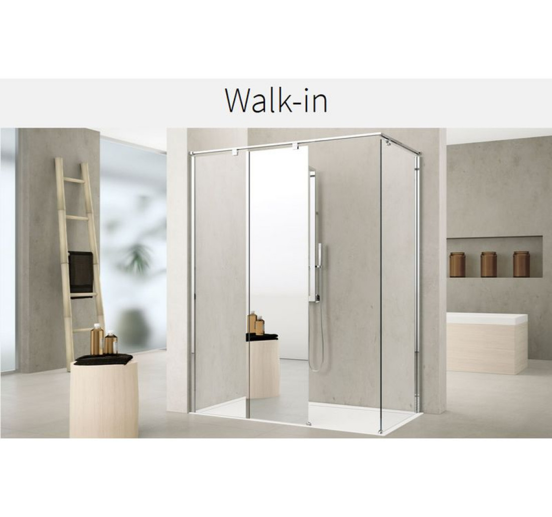 Kabiny walk-in Novellini - elegancja i design w Twojej osobistej przestrzeni