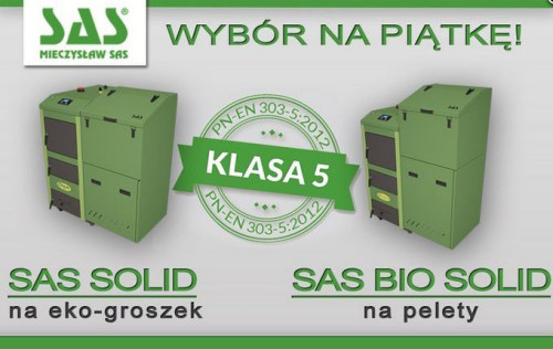 Kocioł SAS BIO SOLID - wybór na piątkę
