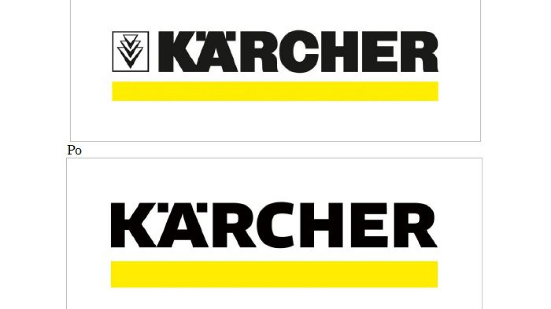 Kärcher wprowadza nowe logo - nowoczesne i czytelne