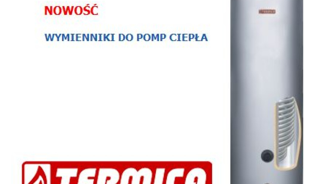 Nowość TERMICA - wymienniki do pomp ciepła