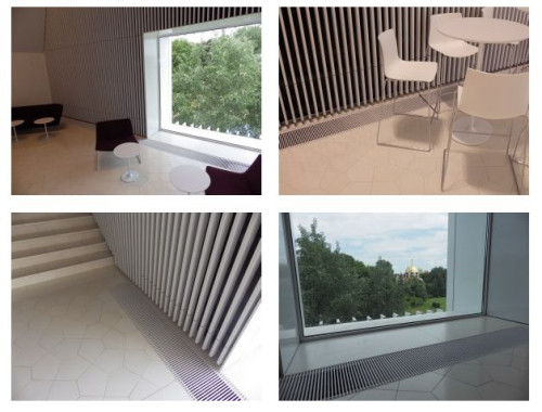 System ogrzewania kanałowego REGULUS®-system CANAL - ciekawe realizacje