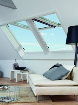 Naprawdę jasne poddasze z Roto