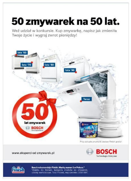 50 zmywarek Bosch w prezencie