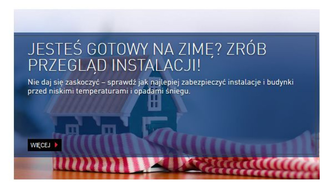 Zrób przegląd instalacji przed zimą - radzi Pentair