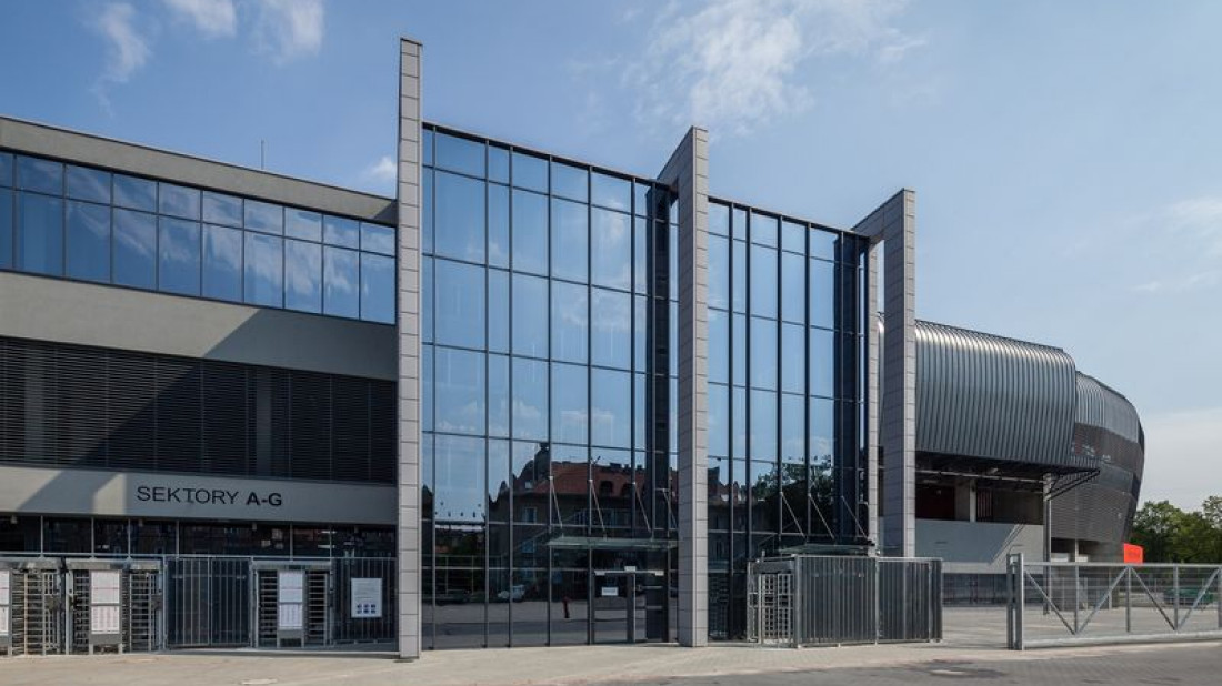 Szkło Saint-Gobain Building Glass Polska w grze - SGG COOL-LITE ST 136 na stadionie GKS Tychy