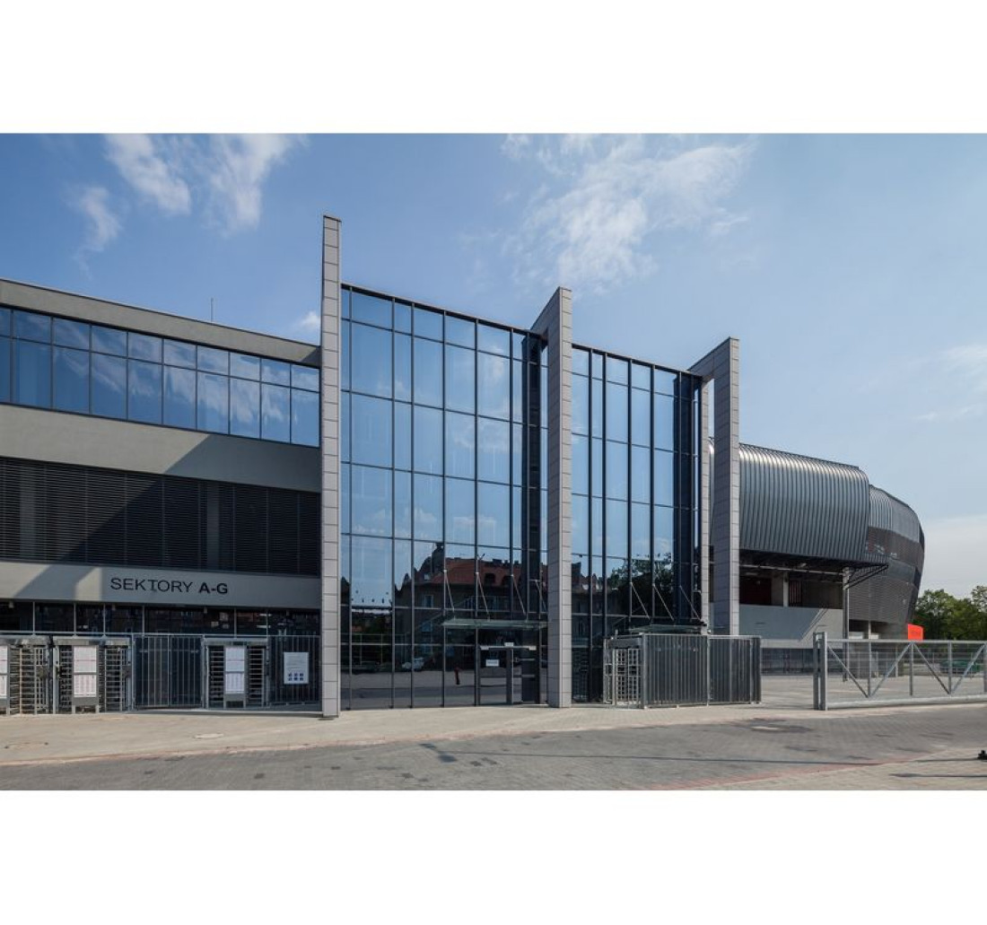 Szkło Saint-Gobain Building Glass Polska w grze - SGG COOL-LITE ST 136 na stadionie GKS Tychy