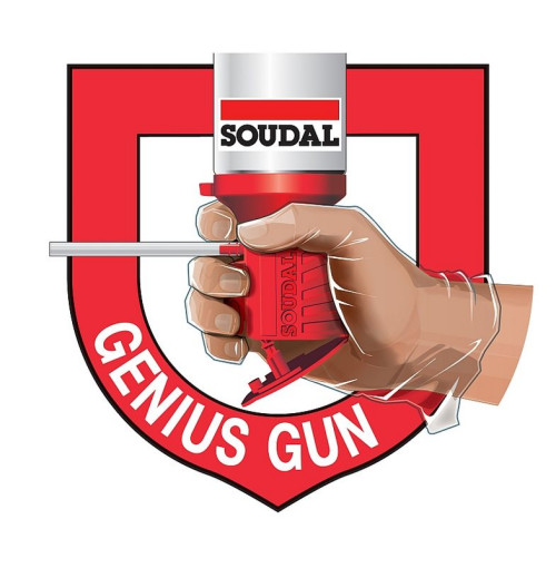 Oszczędne i precyzyjne uszczelnianie pianą montażową z apilkatorem GENIUS GUN