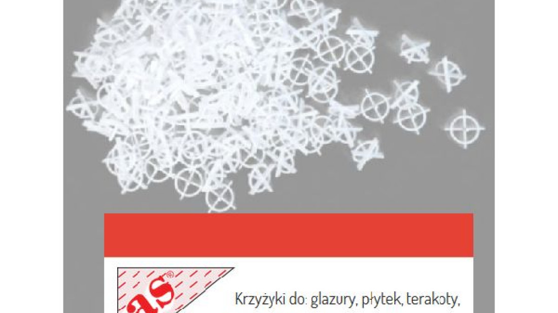 Niezbędne przy układaniu glazury - krzyżyki z uchwytem firmy AS PPHU