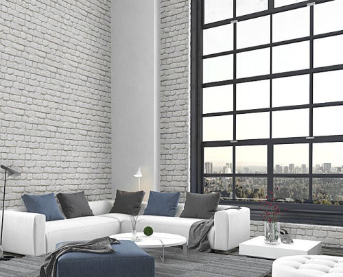 Biała cegła jest nie tylko elementem dekoracji, to czynnik, który sprawia, że wnętrze nabiera charakteru