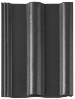 Ciemna, matowa dachówka prezentuje się niezwykle elegancko i dostojnie