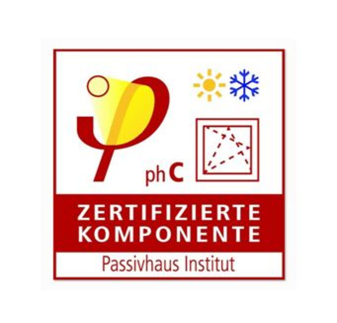 Okna Schüco AWS 90.SI+ z Certyfikatem Instytutu Domów Pasywnych w Darmstadt