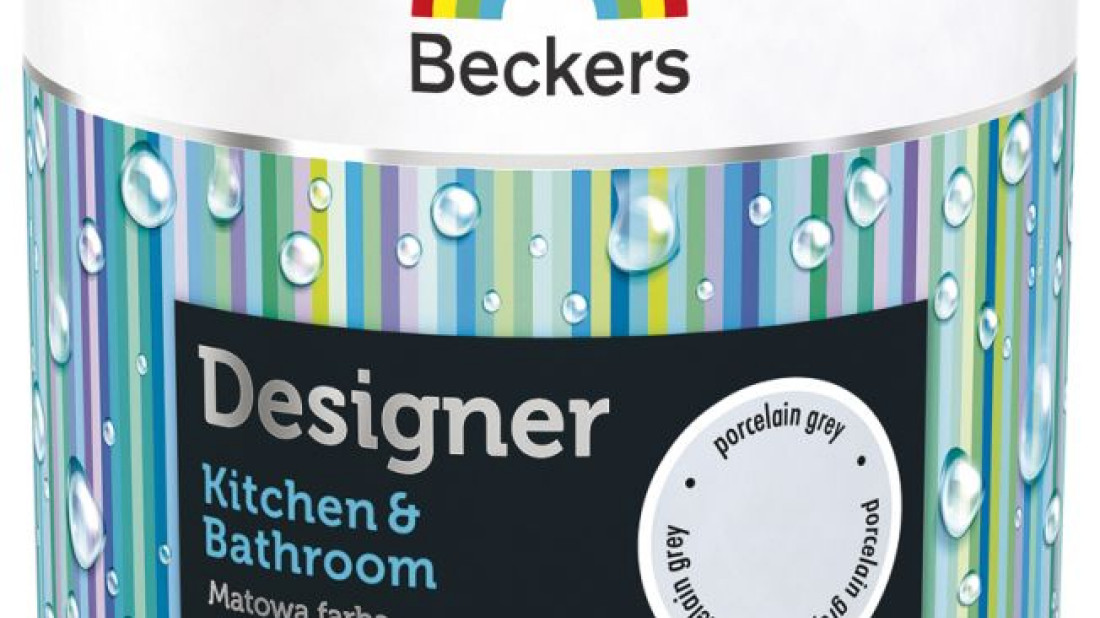 Wysokiej jakości farba lateksowa do kuchni i łazienek - Beckers Designer Kitchen & Bathroom