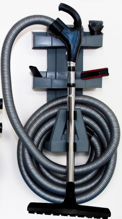 System centralnego odkurzania Vacu USM składa się z jednostki centralnej, gniazd ssących i wyrzutowych