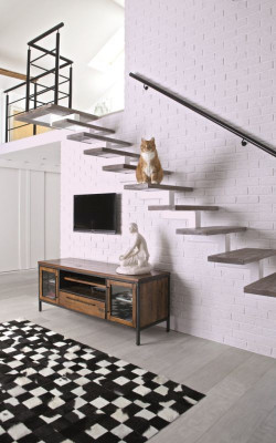 Wnętrze w biało-czarnej kolorystyce, zyska zupełnie nowy wymiar, dzięki dodatkowi subtelnego odcienia Destiny