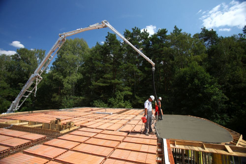 Betonowanie stropu