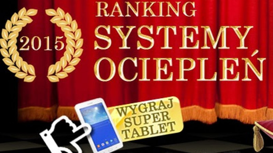 Firma Farby Kabe przypomina o konkursie "Firma Roku 2015 - Ranking Systemy Ociepleń"