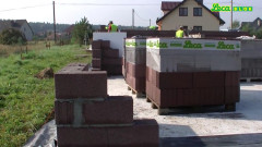 Budowa osiedla domów z keramzytobetonowych elementów Leca® BLOK