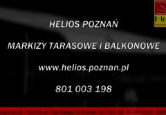 HELIOS MARKIZY Zasłanianie Zimowych Ogródów, Poznan ROLET ŻALUZJE