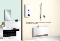 Przepływowy ogrzewacz wody Siemens electronic exclusiv 