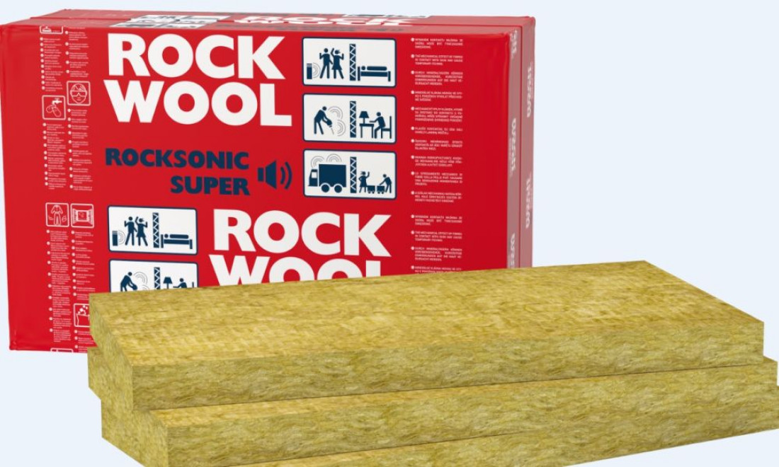 ROCKWOOL prezentuje ROCKSONIC SUPER do izolacji akustycznej