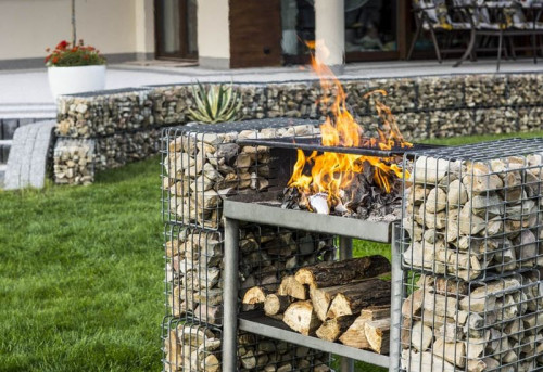 Przedstawiamy jedyną w swoim rodzaju kolekcję koszy gabionowych wypełnionych kamieniem