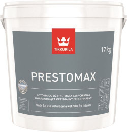 Masa bardzo dobrze trzyma się podłoża, tworząc trwałą powłokę bez odprysków