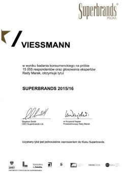 Jest nam niezwykle miło poinformować, że nasza firma została uznana za jedną z najsilniejszych marek na polskim rynku i otrzymała tytuły Superbrands 2015/2016 oraz Business Superbrands 2015/2016
