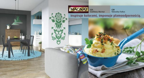 Turkus w kuchni to dobre rozwiązanie dla zwolenników chłodnych, ożywczych kolorów, wprowadzających do pomieszczeń powiew świeżości