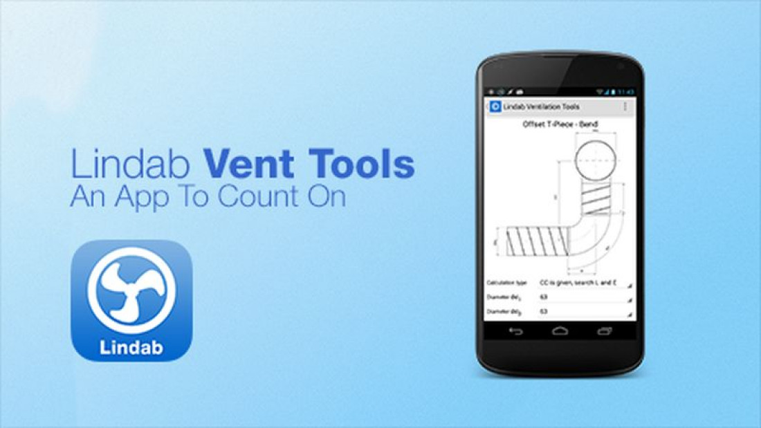 Lindab Vent Tools - szybko i łatwo na Twoim smartphonie