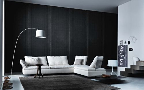 Siedzisko sofy Limes jest dostępne w postaci modułów różnej wielkości