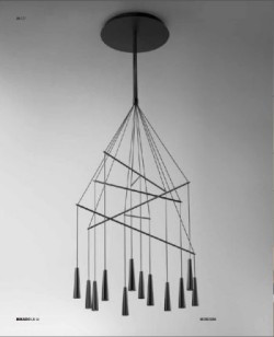 albo tworzyć rozbudowane struktury, przypominające mobile