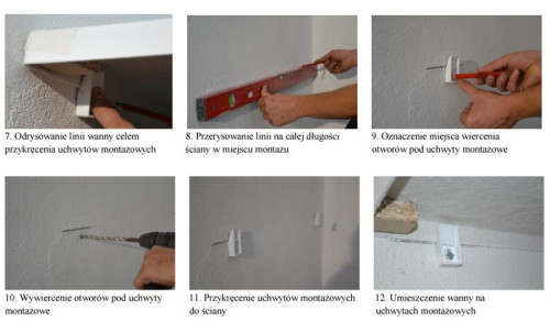 Prawidłowy montaż wanny