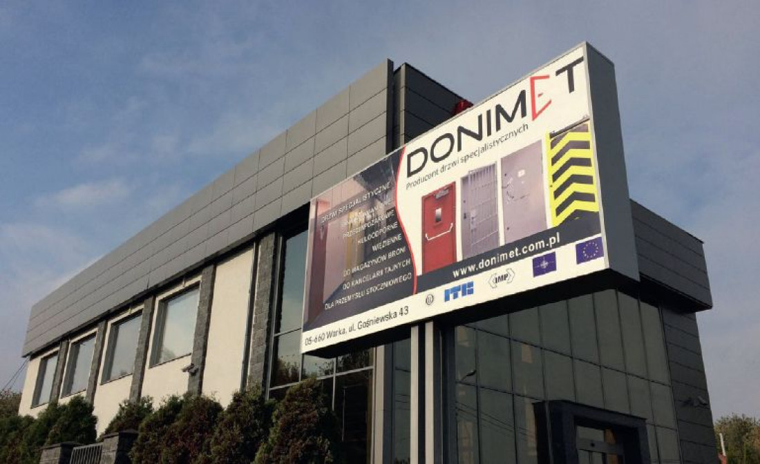Firma DONIMET uzyskała Świadectwo Bezpieczeństwa Przemysłowego
