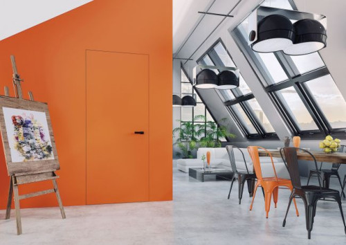 Drzwi możemy własnoręcznie wykończyć, ozdobić dokładnie tak samo, jak ściany