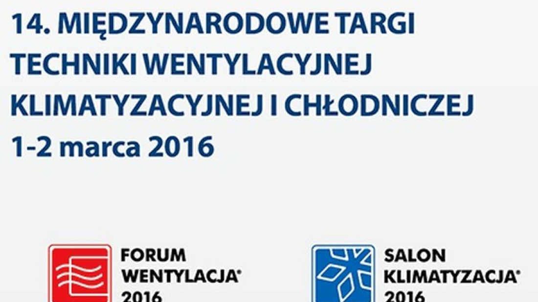 Klima-Therm zaprasza na Międzynarodowe Targi Techniki Wentylacyjnej, Klimatyzacyjnej i Chłodniczej