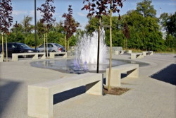 Ławka-siedzisko betonowe TARA