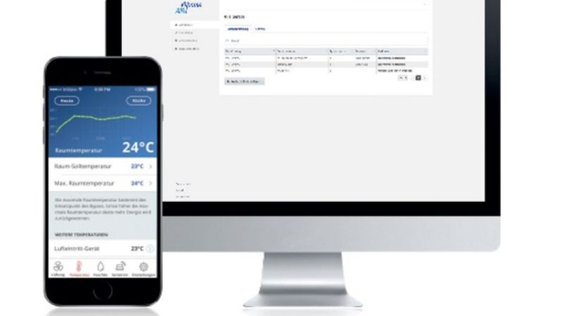 Prosto i inteligentnie: Sterowanie wentylacją MAICO za pomocą smartfona lub tabletu