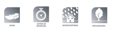 Jest bezpieczna dla środowiska, nie zawiera azbestu