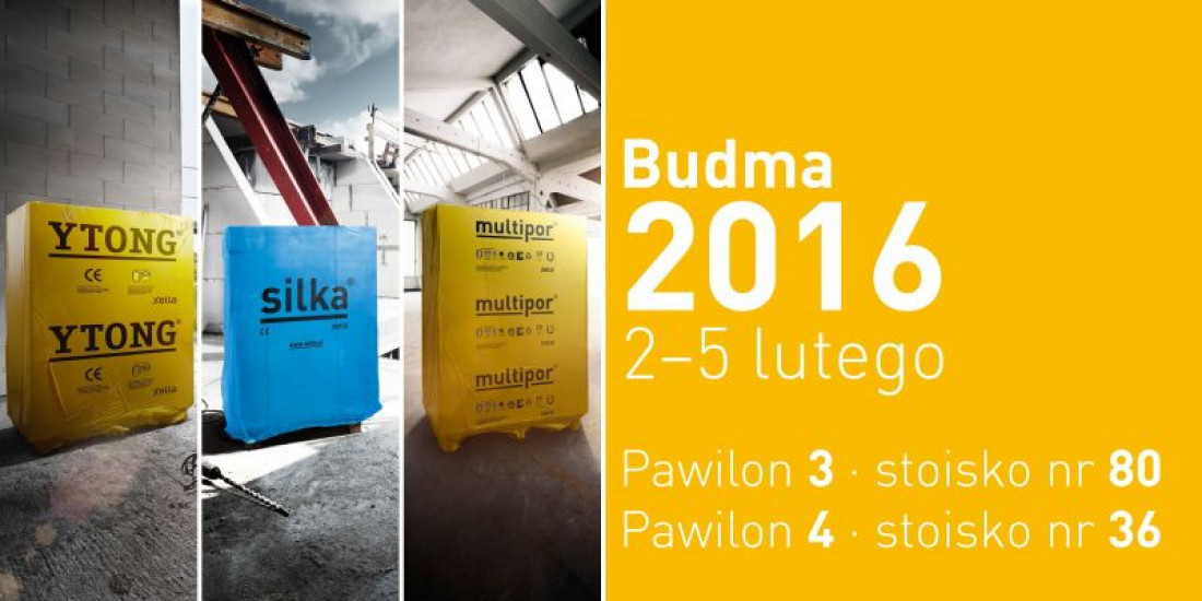Ytong, Silka i Multipor na targach Budma 2016
