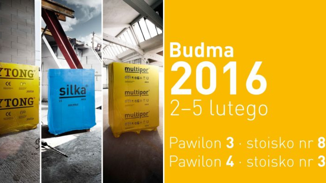 Ytong, Silka i Multipor na targach Budma 2016